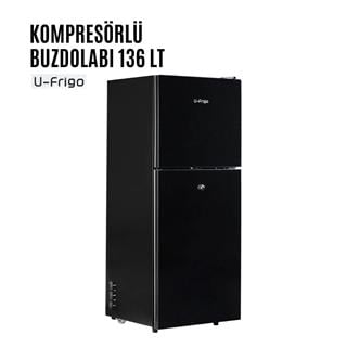 U-Frigo Kompresörlü Karavan Buzdolabı 68 Litre 12v/24v - Karavan Malzemeleri, Karavan EkipmanlarıBuzdolaplarıU-FrigoU-Frigo Karavan/Tekne Buzdolabı 136 Litre 12v/24v - Tamperli Cam Kapak - Siyah