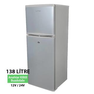 U-Frigo Kompresörlü Karavan Buzdolabı 138 Litre 12v/24v - Karavan Malzemeleri, Karavan EkipmanlarıBuzdolaplarıU-FrigoU-Frigo Kompresörlü Karavan Buzdolabı 138 Litre 12v/24v