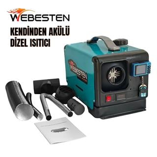 Webesten 5.5kw Taşınabilir Akülü Webasto Tipi Dizel Isıtıcı - Karavan Malzemeleri, Karavan EkipmanlarıOrtam IsıtıcılarWebestenWebesten 5.5kw Taşınabilir Akülü Webasto Tipi Dizel Isıtıcı