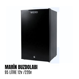 WERD Karavan & Tekne Buzdolabı 95 Litre 12v/220v - Siyah - Karavan Malzemeleri, Karavan EkipmanlarıBuzdolaplarıWerdWERD Karavan & Tekne Buzdolabı 95 Litre 12v/220v - Siyah