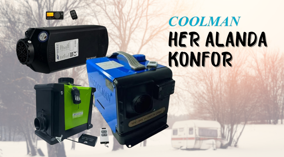 Coolman webasto, coolman dizel ısıtıcı, dizel ısıtıcılar