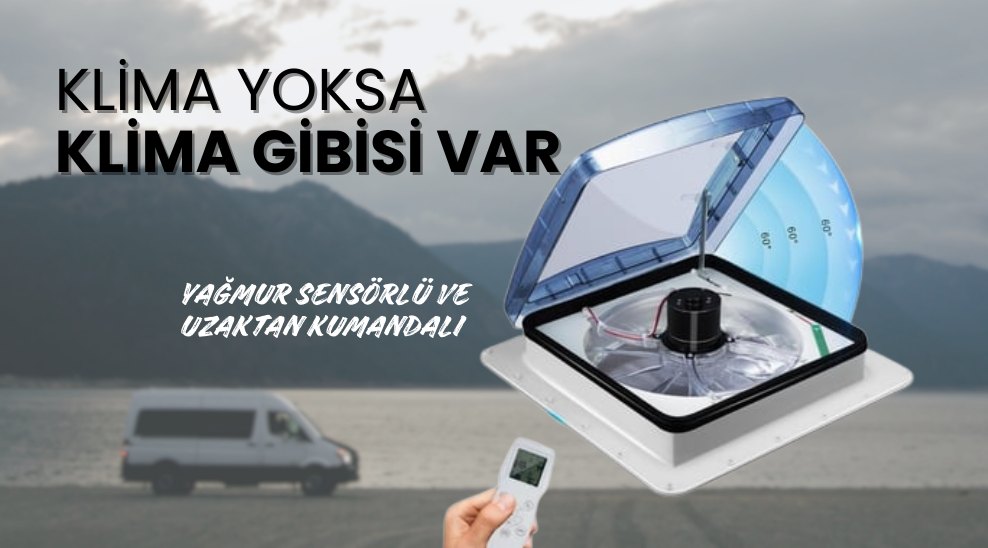 Karavan tavan heki, karavan tavan havalandırma