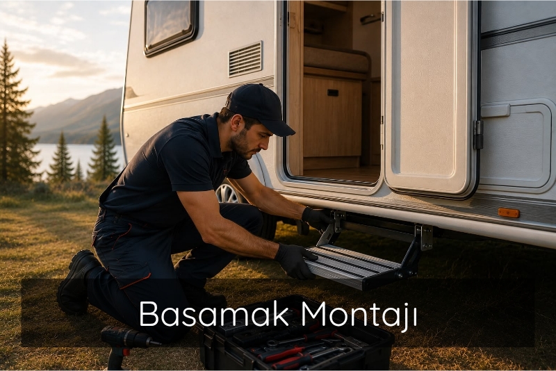Karavan Basamak Montajı