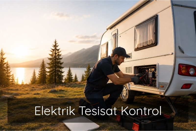 Karavan Elektrik Sistemi, Karavan Elektrik Tesisatı