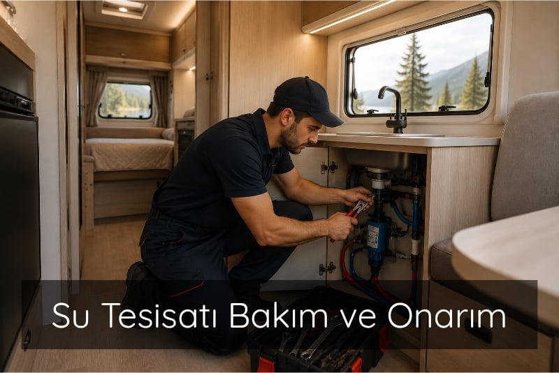 Karavan Su Tesisatı Bakımı ve Onarımı