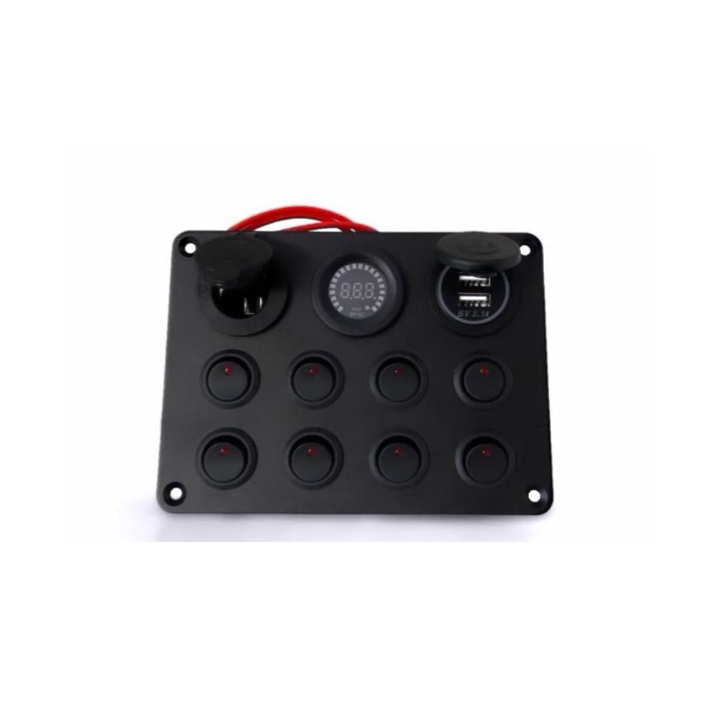 BFY Switch Panel 8'li Kombine Sigorta Paneli