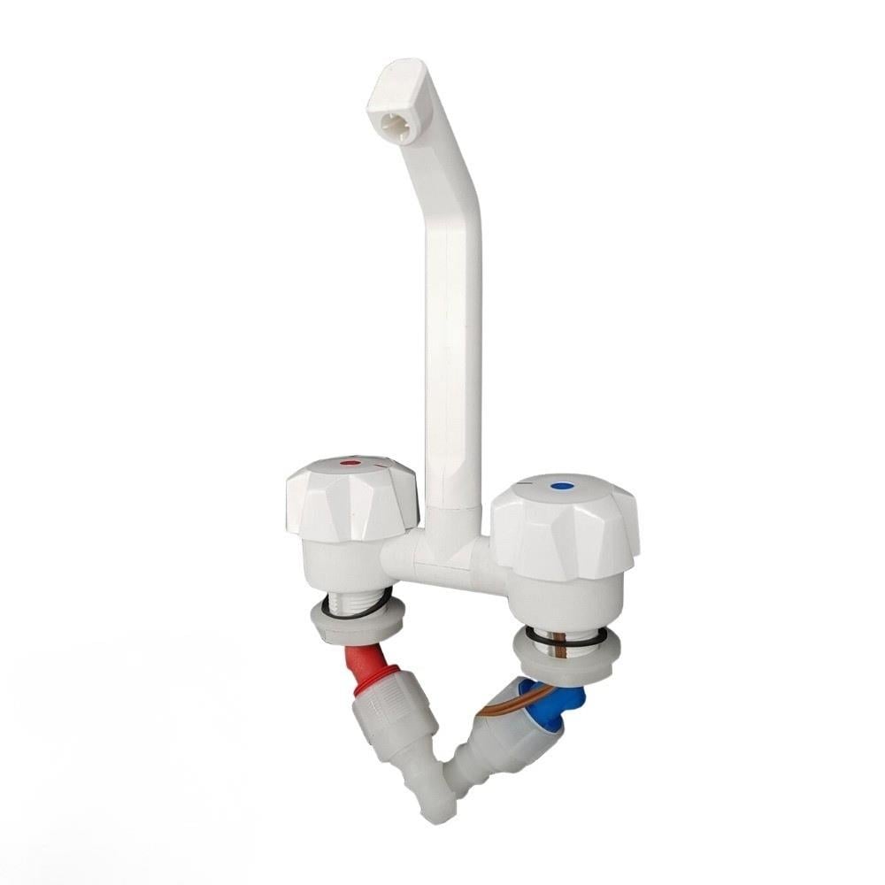 Comet Deluxe Katlanır Sıcak/Soğuk Musluk 12v Switch - Beyaz - Karavan Malzemeleri, Karavan EkipmanlarıMusluklar & BataryalarCometComet Deluxe Katlanır Sıcak/Soğuk Musluk 12v Switch - Beyaz