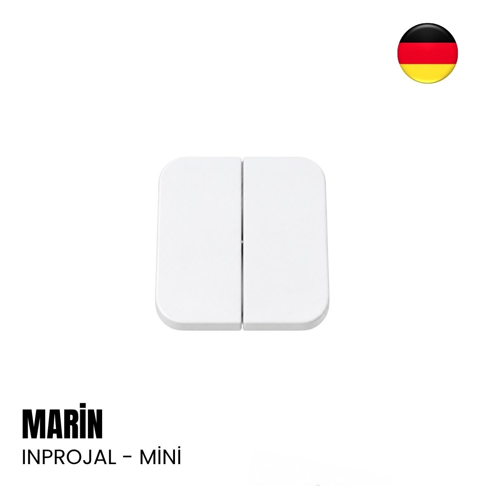 Inprojal Marin İkili Anahtar Komütatör Kapağı - Mini (Tekne, Yat, Karavan) - Beyaz - Tekne & Yat Malzemeleri, Tekne ve Yat AksesuarlarıAnahtar, Priz, SöketInprojalInprojal Marin İkili Anahtar Komütatör Kapağı - Mini (Tekne, Yat, Karavan) - Beyaz