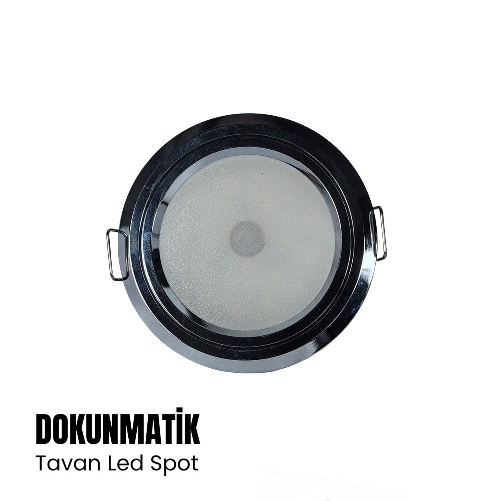 Mellifera Dokunmatik Led Tavan Lambası 2w Alüminyum 10v-30v - Kromaj - Karavan Malzemeleri, Karavan Ekipmanlarıİç AydınlatmaMelliferaMellifera Dokunmatik Led Tavan Lambası 2w Alüminyum 10v-30v - Kromaj