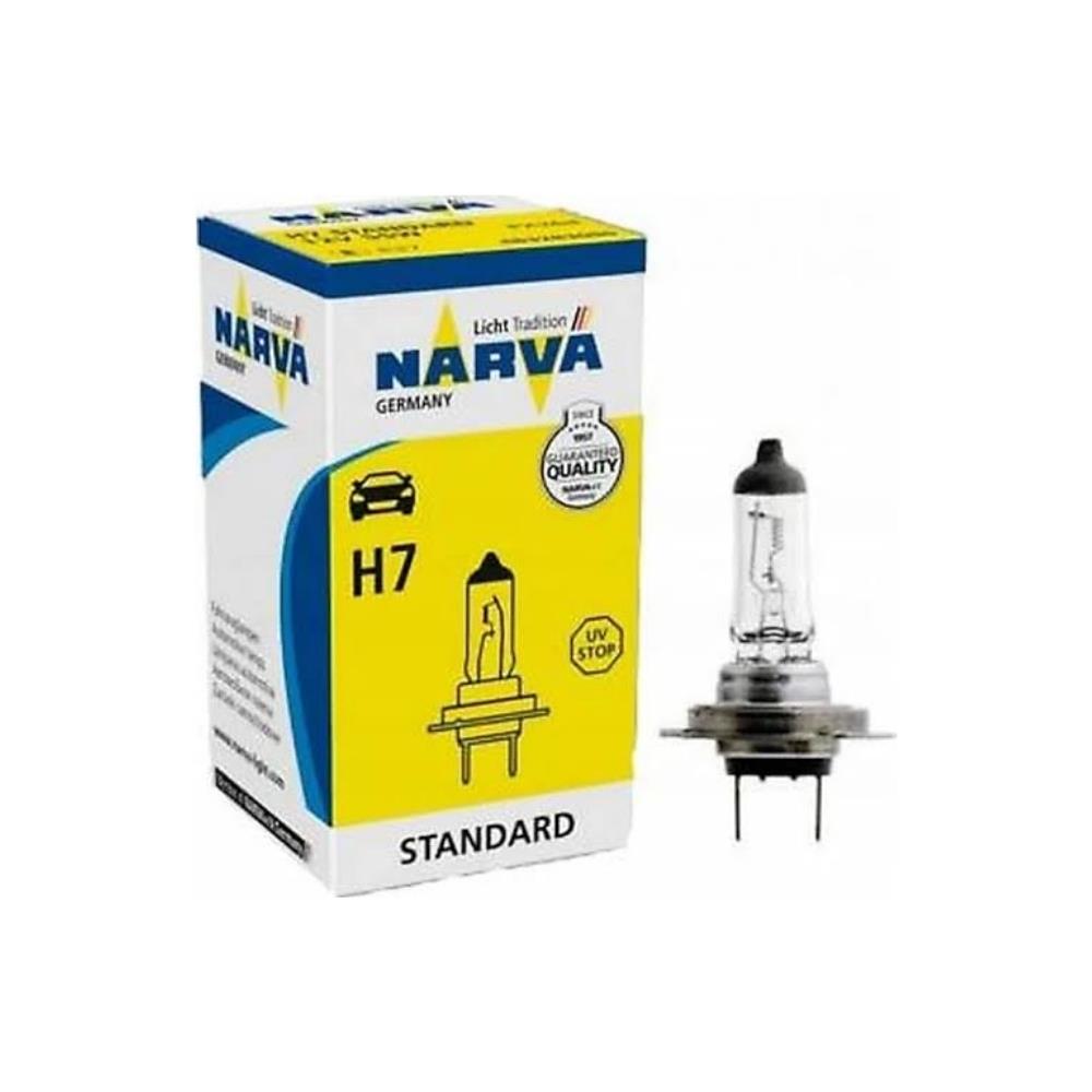 NARVA H7 Ampül 12v 55w Halojen - Standart - Karavan Malzemeleri, Karavan EkipmanlarıDış AydınlatmaNARVANARVA H7 Ampül 12v 55w Halojen - Standart