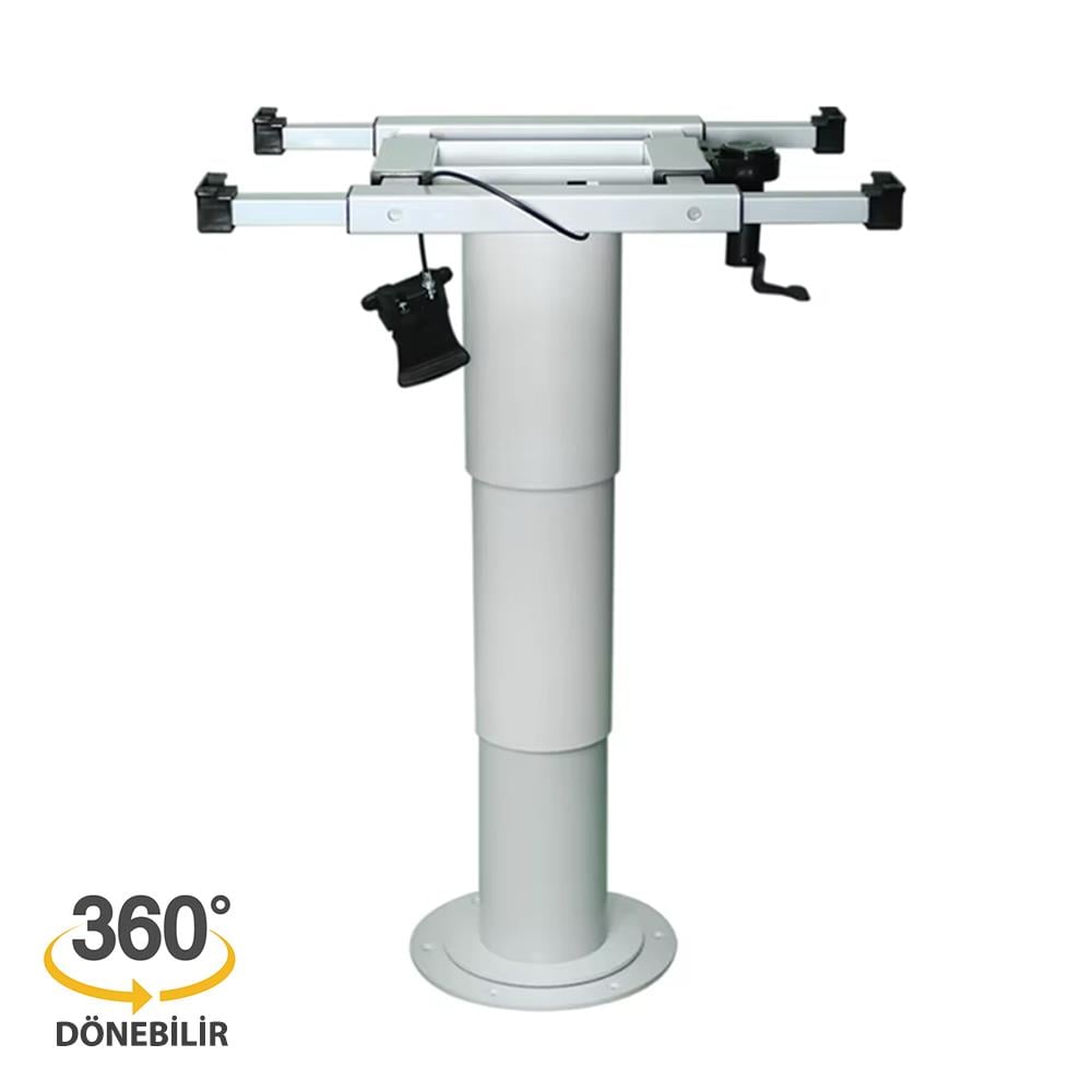 Ranger 360 Döner Masa Ayağı Yükseklik Ayarlı 33-74 Otomatik - Gri - Karavan Malzemeleri, Karavan EkipmanlarıMasa AyaklarıRangerRanger 360 Döner Masa Ayağı Yükseklik Ayarlı 35-74 Otomatik - Gri