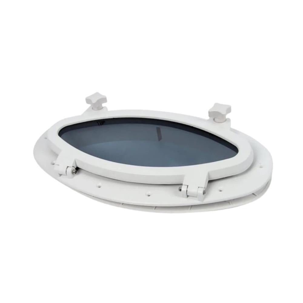 Sealux Lumboz Plastik Elips 21x40cm İçten Montaj - Beyaz - Tekne Yat Aksesuarları, Tekne Yat MalzemeleriLumbozSealuxSealux Lumboz Plastik Elips 21x40cm İçten Montaj - Beyaz