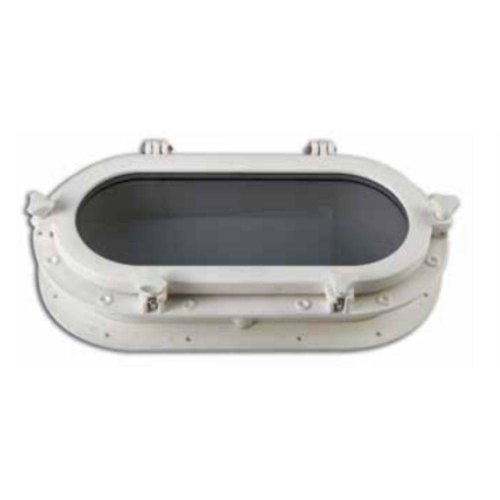 Sealux Lumboz Plastik Oval 26x50cm İçten Montaj - Beyaz - Tekne Yat Aksesuarları, Tekne Yat MalzemeleriLumbozSealuxSealux Lumboz Plastik Oval 26x50cm İçten Montaj - Beyaz