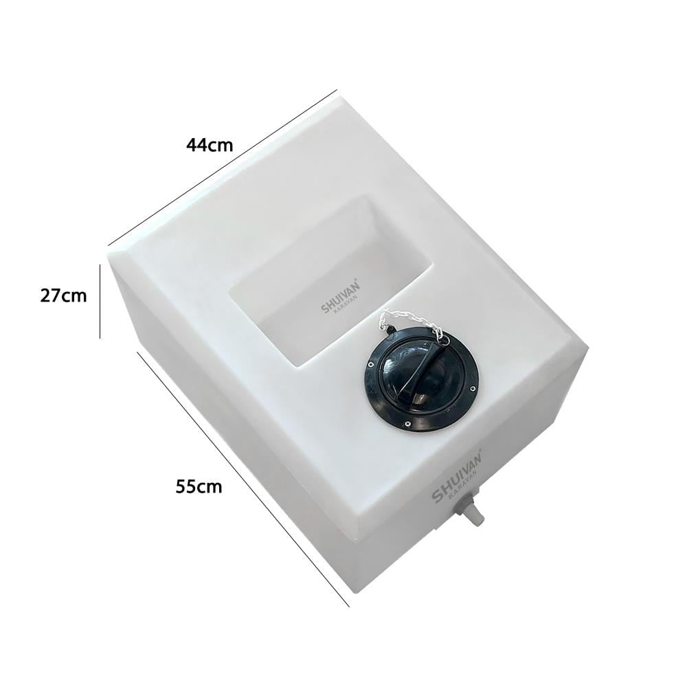 SHUIVAN Karavan Su Deposu 50 Litre 55x44x27cm (Rekorlu) - Karavan Malzemeleri, Karavan EkipmanlarıSu DepolarıSHUIVANSHUIVAN Karavan Su Deposu 50 Litre 55x44x27cm (Rekorlu)