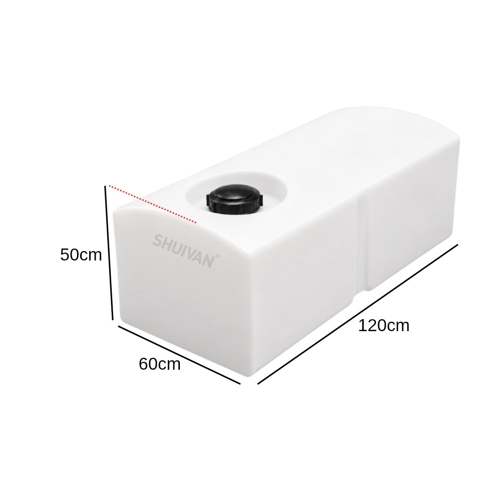 SHUIVAN Karavan & Tekne Su Deposu 360 Litre 120x60x50cm - Karavan Malzemeleri, Karavan EkipmanlarıSu DepolarıSHUIVANSHUIVAN Karavan & Tekne Su Deposu 360 Litre 120x60x50cm
