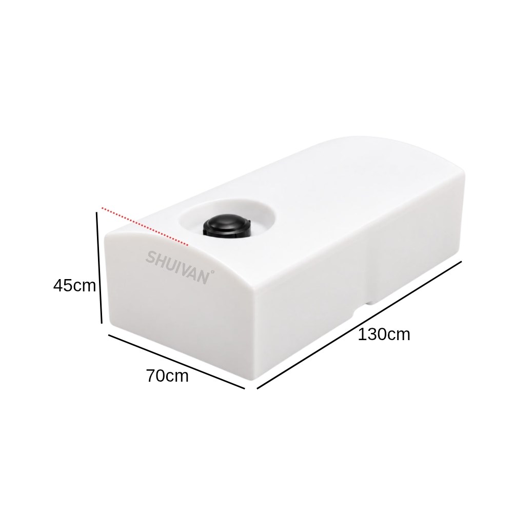 SHUIVAN Karavan & Tekne Su Deposu 400 Litre 130x70x45cm - Karavan Malzemeleri, Karavan EkipmanlarıSu DepolarıSHUIVANSHUIVAN Karavan & Tekne Su Deposu 400 Litre 130x70x45cm