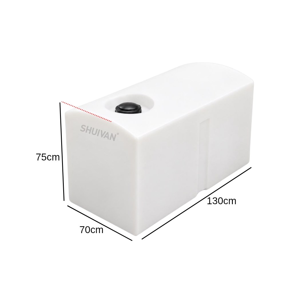 SHUIVAN Karavan & Tekne Su Deposu 680 Litre 130x70x75cm - Karavan Malzemeleri, Karavan EkipmanlarıSu DepolarıSHUIVANSHUIVAN Karavan & Tekne Su Deposu 680 Litre 130x70x75cm