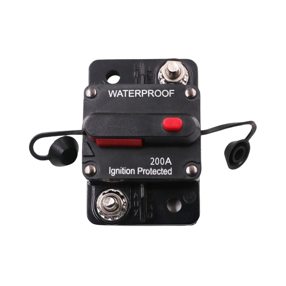 SHUIVAN Otomatik Sigorta 200ah Devre Kesici Waterproof - 12v/24v - Karavan Malzemeleri, Karavan EkipmanlarıSigortalar & Sigorta KutularıSHUIVANSHUIVAN Otomatik Sigorta 200ah Devre Kesici Waterproof - 12v/24v