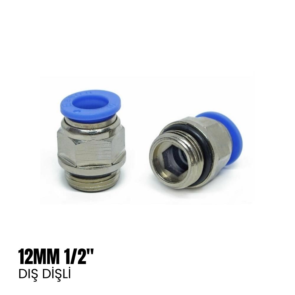 SHUIVAN Pnömatik Rekor 12mm 1/2″ Dış Dişli - Şipşak - Karavan Malzemeleri, Karavan EkipmanlarıSu Hortumu & BağlantılarıSHUIVANSHUIVAN Pnömatik Rekor 12mm 1/2″ Dış Dişli - Şipşak