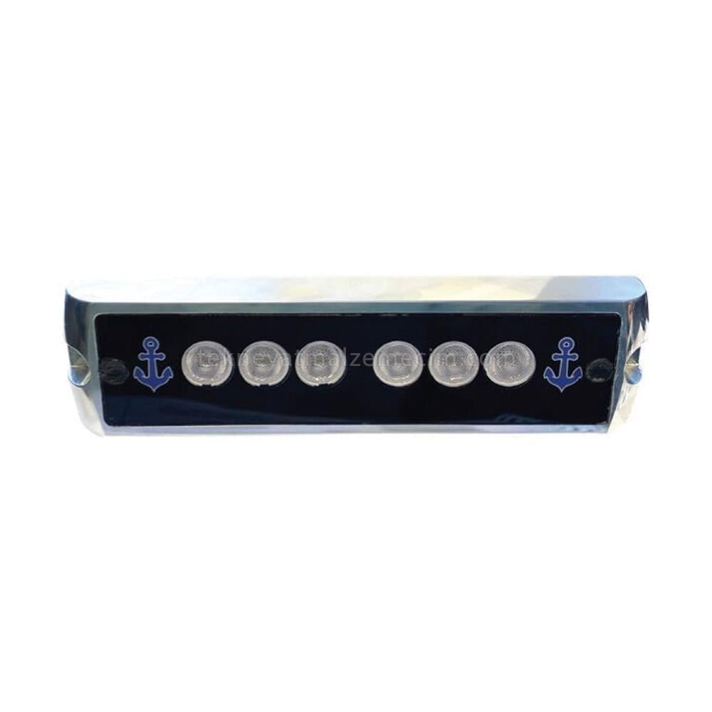 SHUIVAN Su Altı Lambası Yatay 925 Lümen - Mavi - 18w 10-30v - Tekne Yat Aksesuarları, Tekne Yat MalzemeleriSu Altı AydınlatmaSHUIVANSHUIVAN Su Altı Lambası Yatay 925 Lümen - Mavi - 18w 10-30v