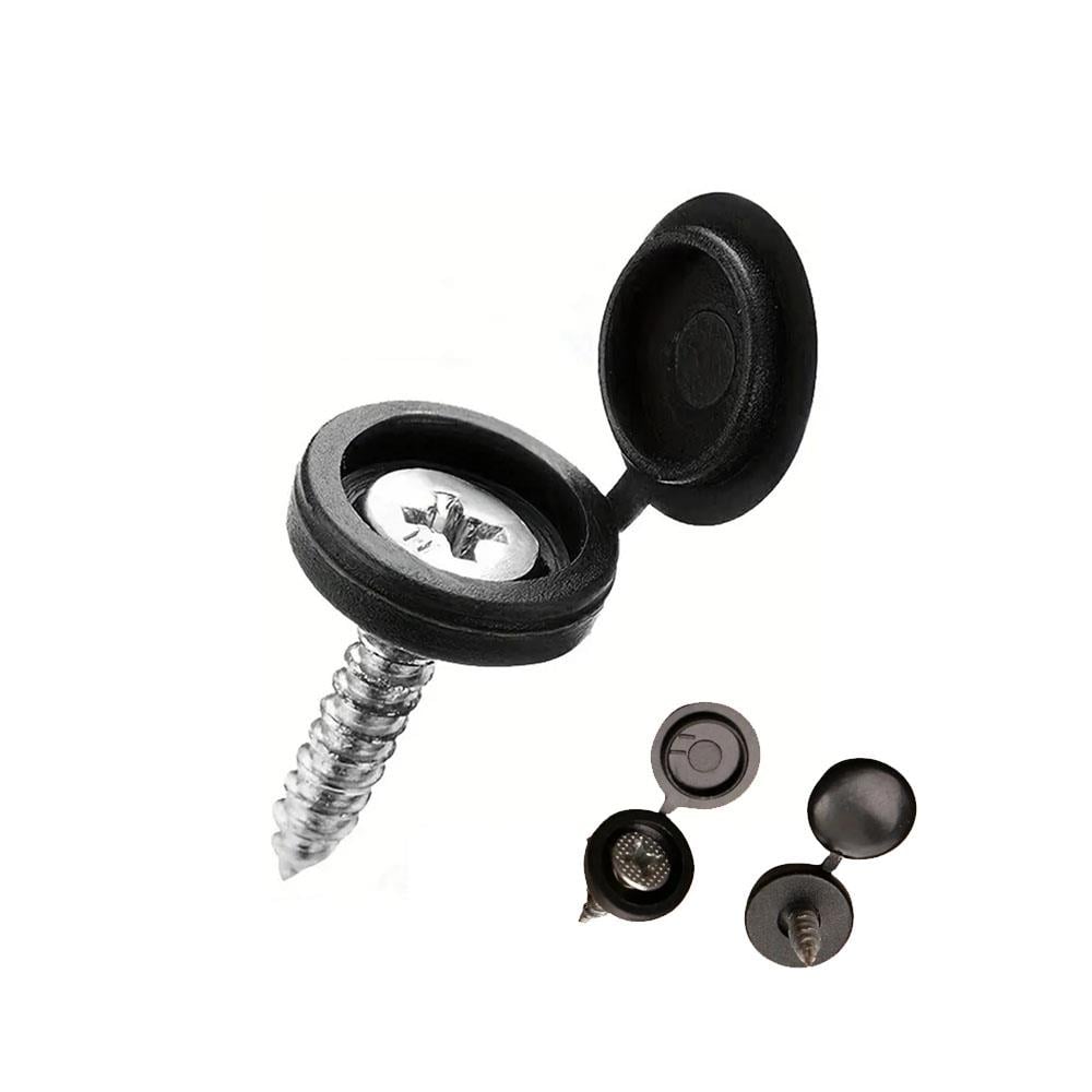 SHUIVAN Vida Gizleyici Kapak Menteşeli Vida Kapağı 50'li Paket - Siyah - Karavan Malzemeleri, Karavan EkipmanlarıVidalar & Vida KapaklarıSHUIVANSHUIVAN Vida Gizleyici Kapak Menteşeli Vida Kapağı 50'li Paket - Siyah