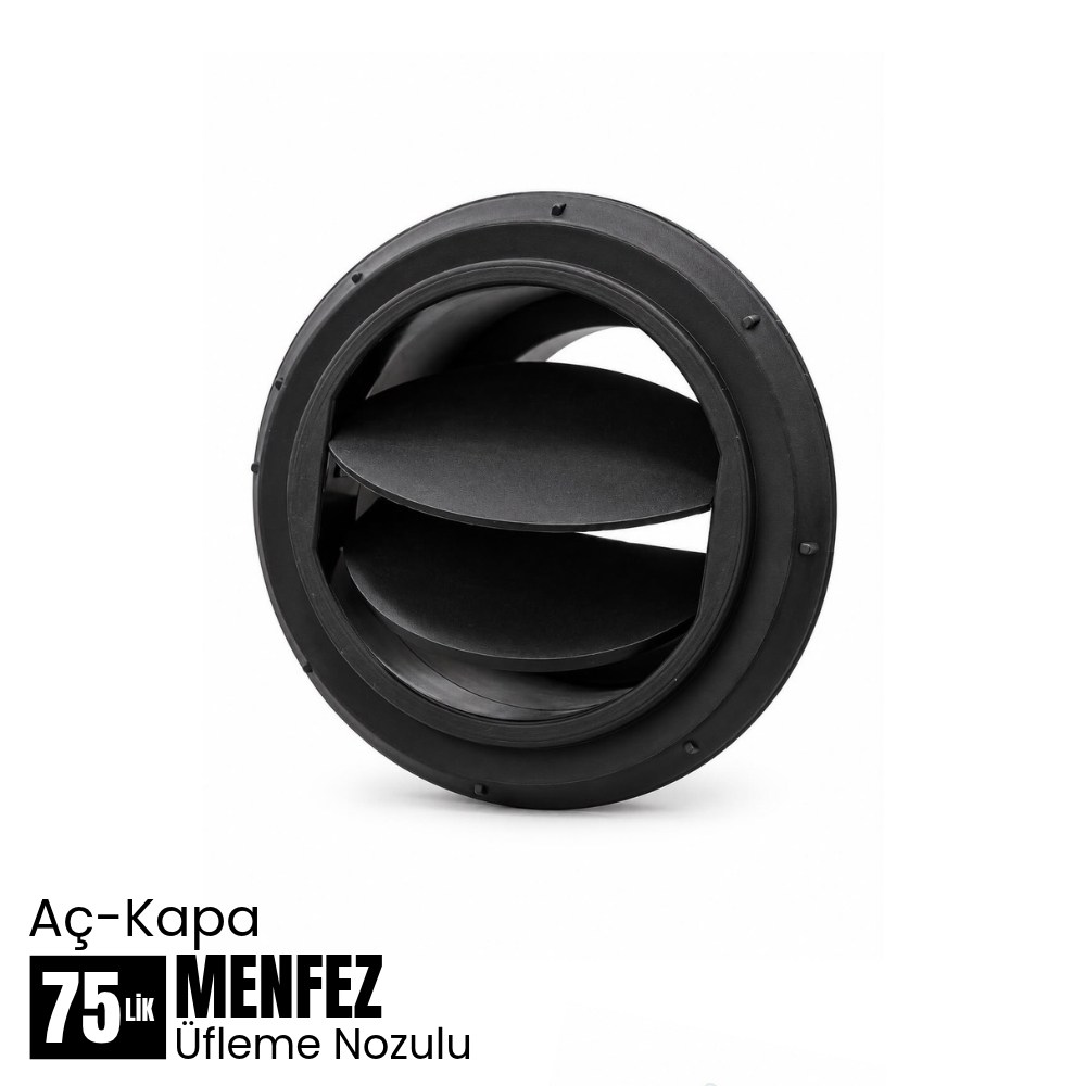 SHUIVAN Webasto Tipi Isıtıcı 75mm Aç-Kapa Menfez Açılır Kapanır Üfleme Nozulu - Karavan Malzemeleri, Karavan EkipmanlarıAksesuar & Yedek ParçalarSHUIVANSHUIVAN Webasto Tipi Isıtıcı 75mm Aç-Kapa Menfez Açılır Kapanır Üfleme Nozulu
