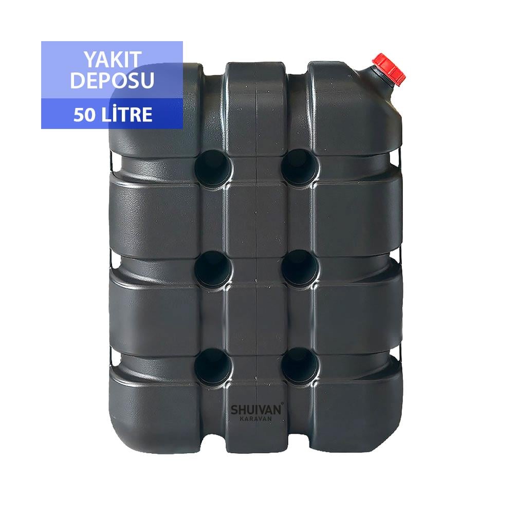 SHUIVAN Webasto Tipi Isıtıcı Yakıt Deposu 50 Litre - Siyah - Karavan Malzemeleri, Karavan EkipmanlarıAksesuar & Yedek ParçalarSHUIVANSHUIVAN Webasto Tipi Isıtıcı Yakıt Deposu 50 Litre - Siyah