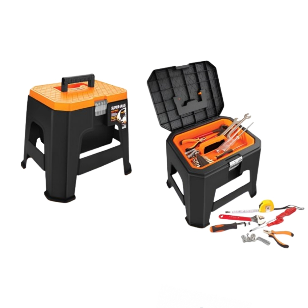 Super ASR-5047 Tabure Kilitli Takım Çantası - Karavan Malzemeleri, Karavan EkipmanlarıEşya DüzenleyicilerSuper-BagSuper ASR-5047 Tabure Kilitli Takım Çantası