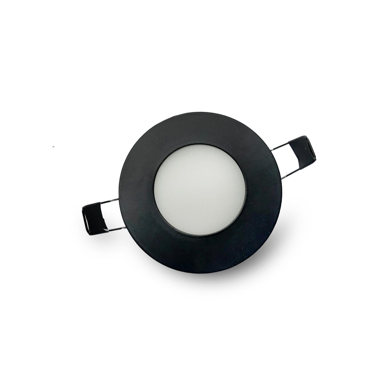 Tavan Led Spot 12v 3w Siyah Kasa - Günışığı