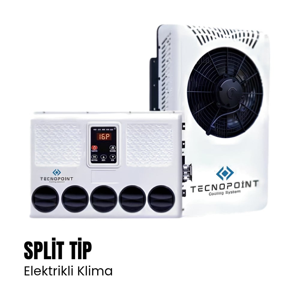 Tecnopoint TC19-11 Pro Split Tipi Elektrikli Klima - 12v - Karavan Malzemeleri, Karavan EkipmanlarıTavan KlimalarıTecnopointTecnopoint TC19-11 Pro Split Tipi Elektrikli Klima - 12v