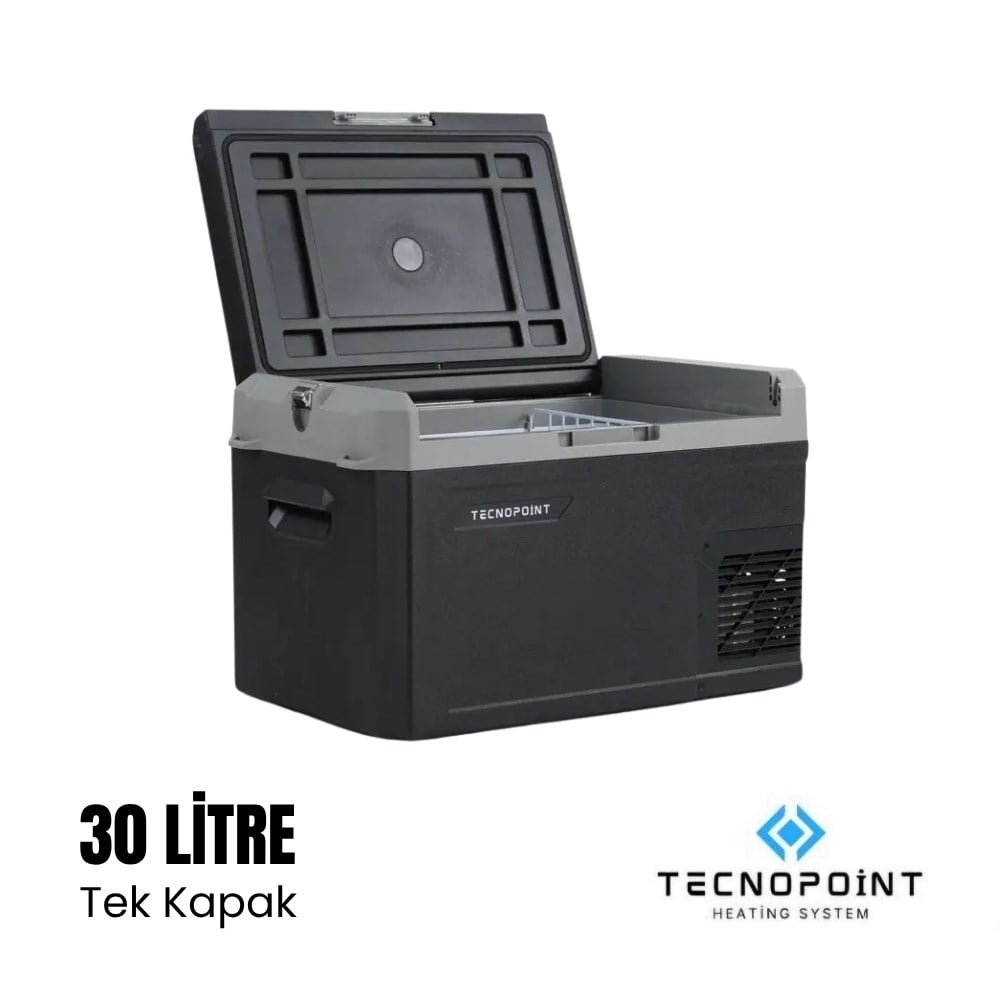 Tecnopoint TC21-07 Tek Kapaklı Araç İçi Portatif Buzdolabı 30 Litre 12v-24v - Karavan Malzemeleri, Karavan EkipmanlarıBuzdolaplarıTecnopointTecnopoint TC21-07 Tek Kapaklı Araç İçi Portatif Buzdolabı 30 Litre 12v-24v