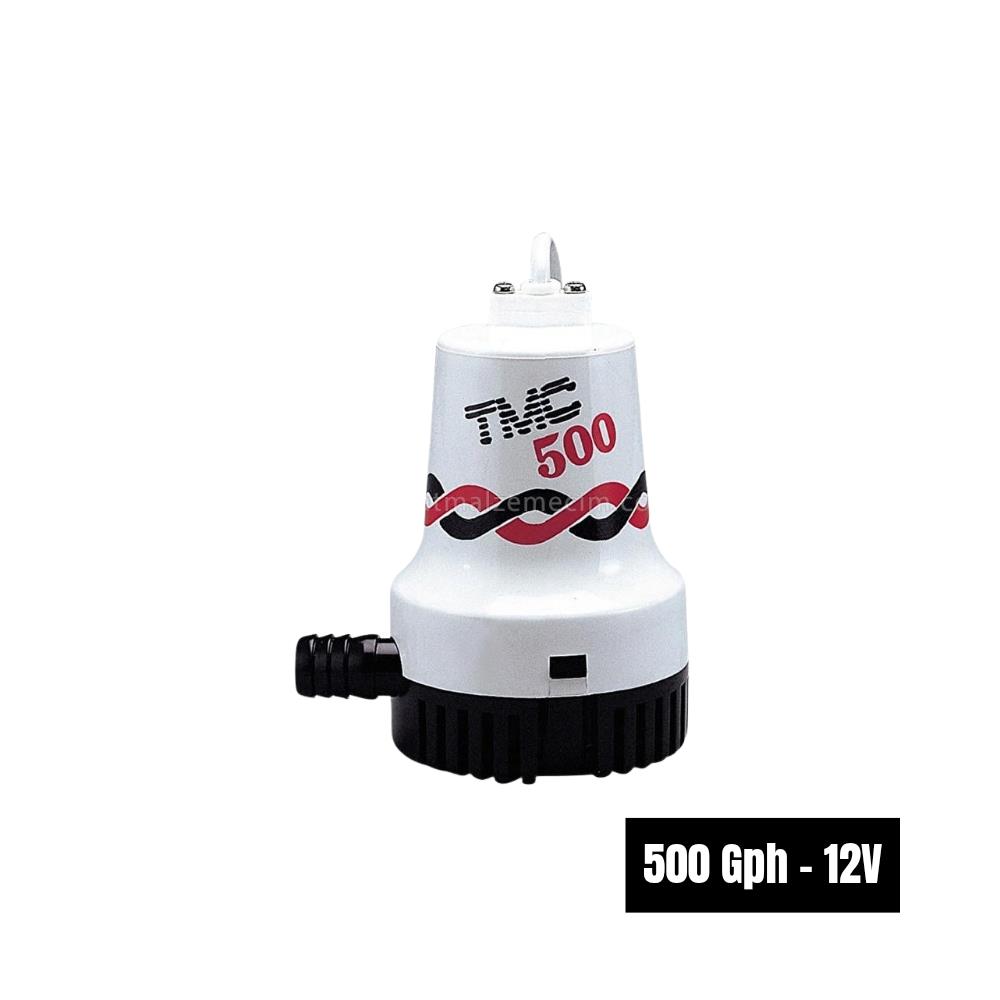 TMC Sintine Pompası 500 Gph - 12v 4Ah - Tekne Yat Aksesuarları, Tekne Yat MalzemeleriManuel Sintine PompalarıTMCTMC Sintine Pompası 500 Gph - 12v 4Ah