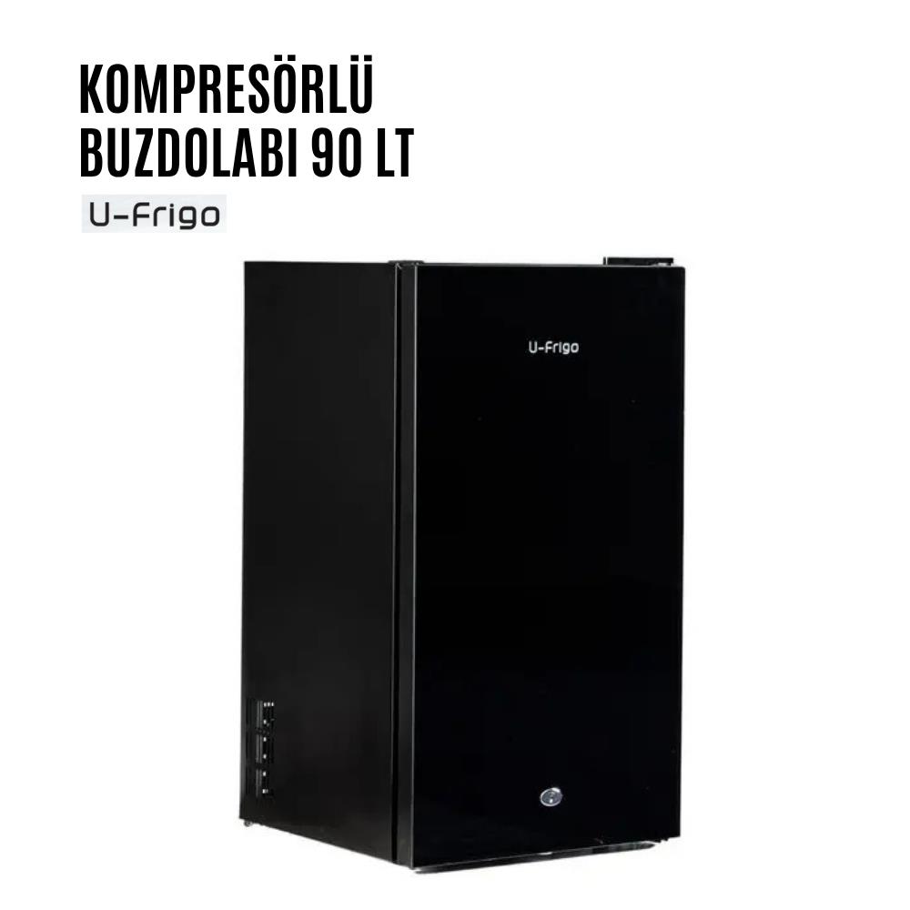 U-Frigo Kompresörlü Karavan Buzdolabı 68 Litre 12v/24v - Karavan Malzemeleri, Karavan EkipmanlarıBuzdolaplarıU-FrigoU-Frigo Karavan/Tekne Buzdolabı 90 Litre 12v/24v - Tamperli Cam Kapak - Siyah