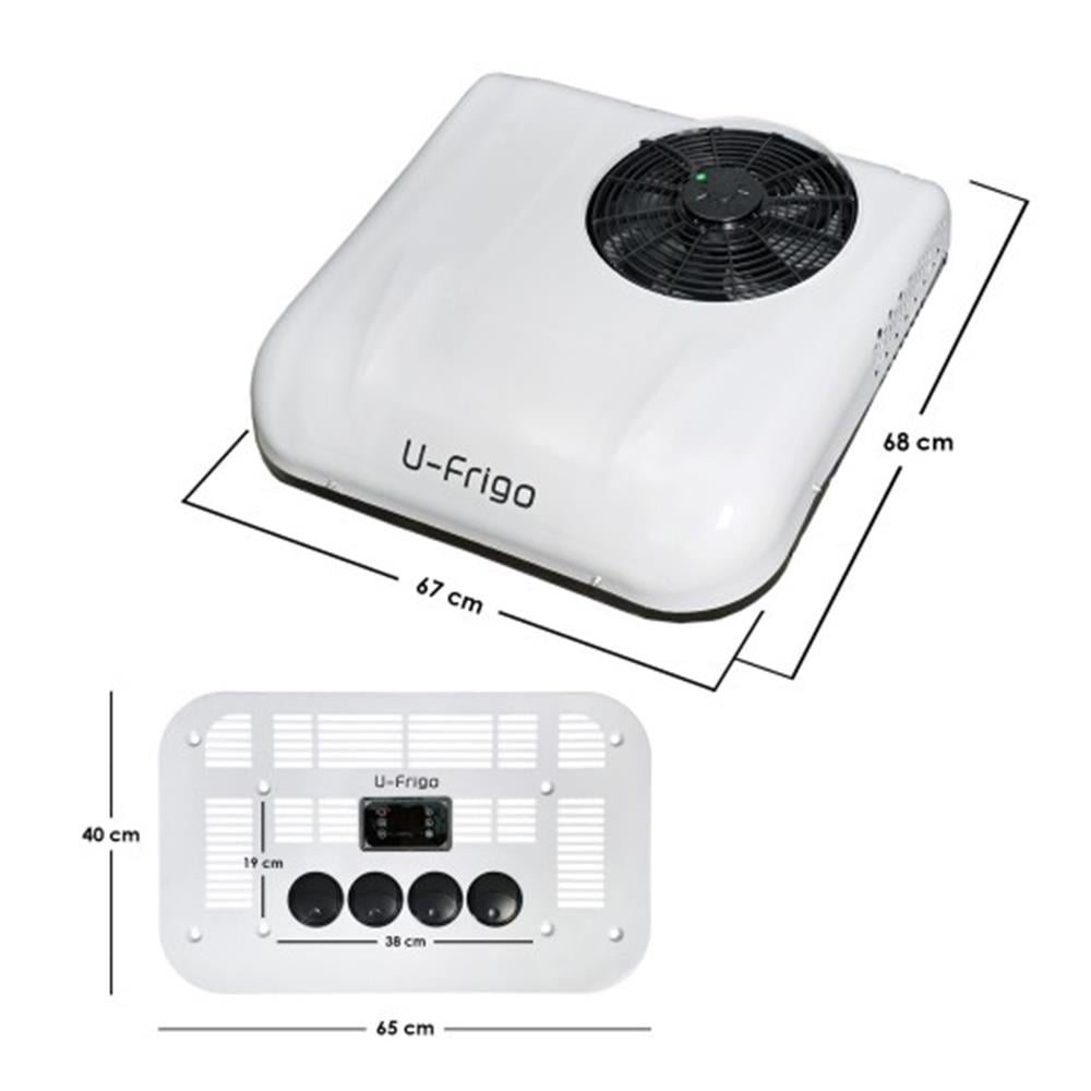 U-Frigo Park Kliması Elektrikli Karavan Tavan Kliması - 12v