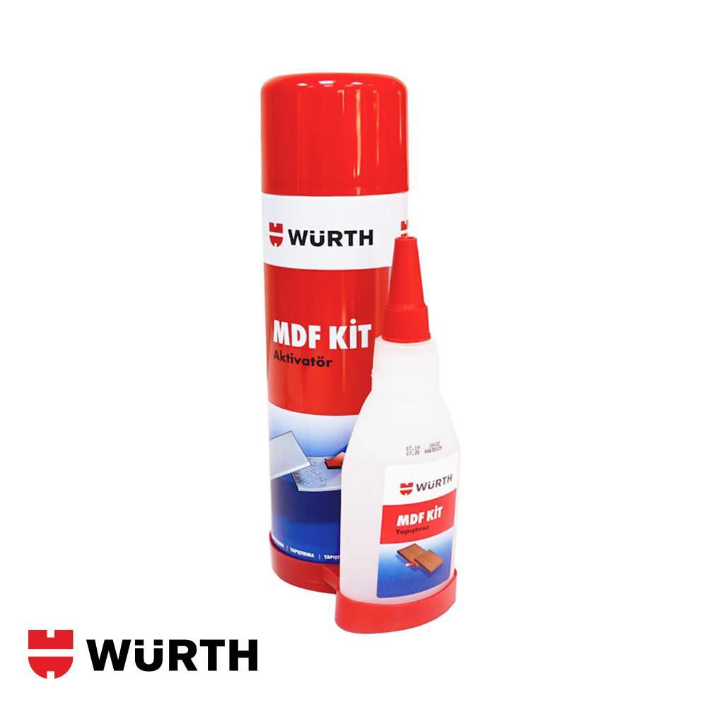 Würth MDF Kit Hızlı Yapıştırıcı Kiti 500 Ml + 100 Gr - Karavan Malzemeleri, Karavan EkipmanlarıYapıştırıcılar & BantlarWürthWürth MDF Kit Hızlı Yapıştırıcı Kiti 500 Ml + 100 Gr