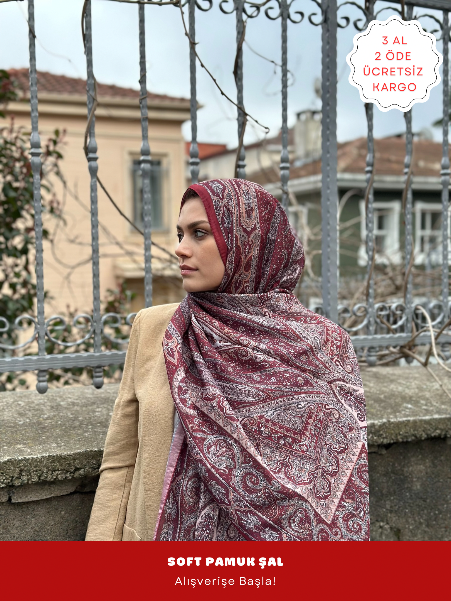 Pamuk İpek Şal Serisi
