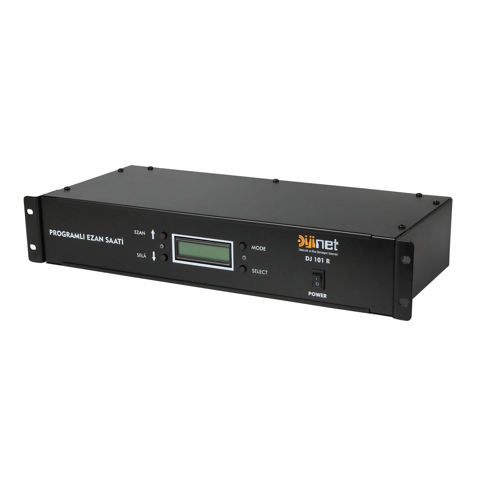 Dijinet DJ 101R PROGRAMLI EZAN SAATİ RACK TİPİ