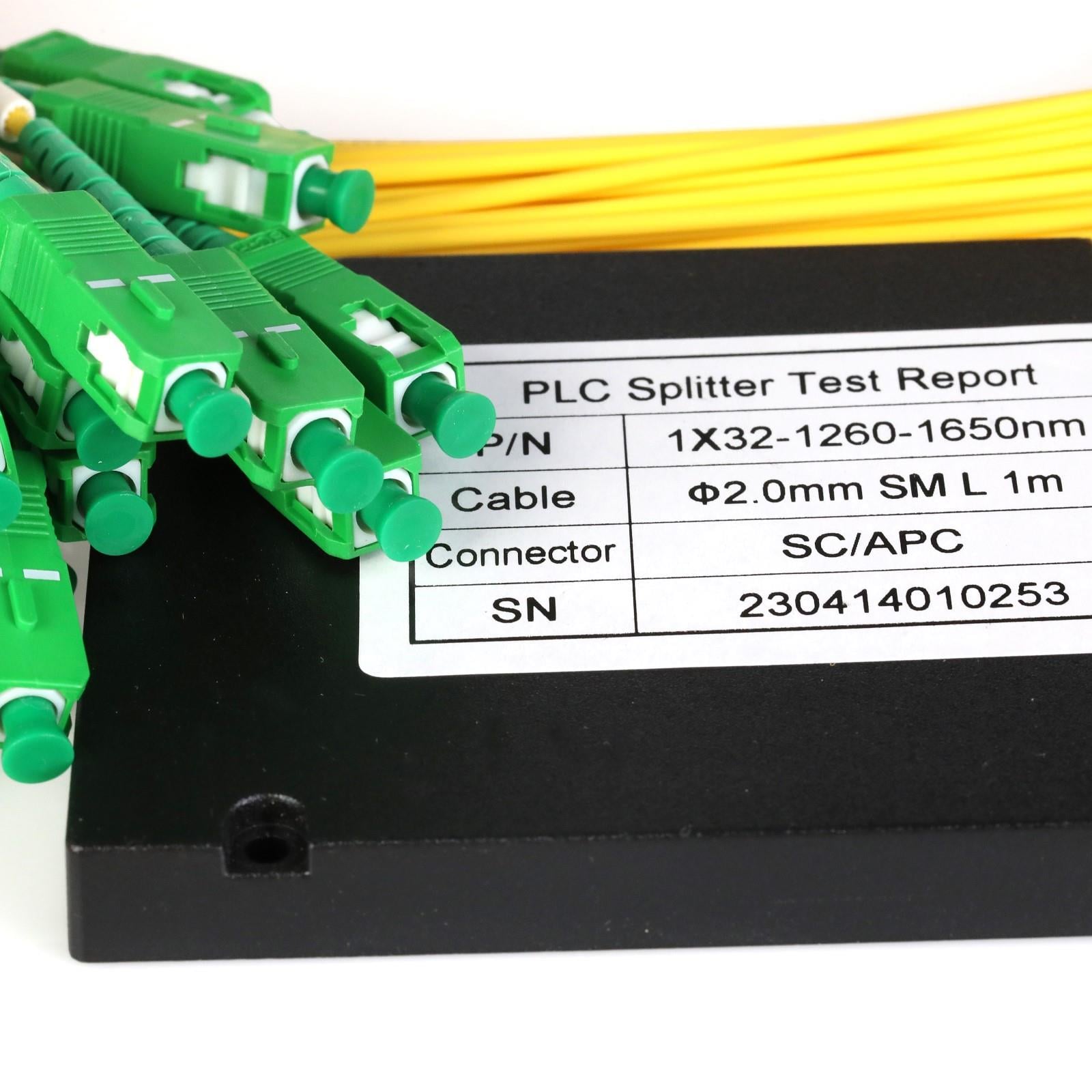 DİJİNET SP032 FİBER OPTİK SPLITTER SM 3mm SC/APC x32