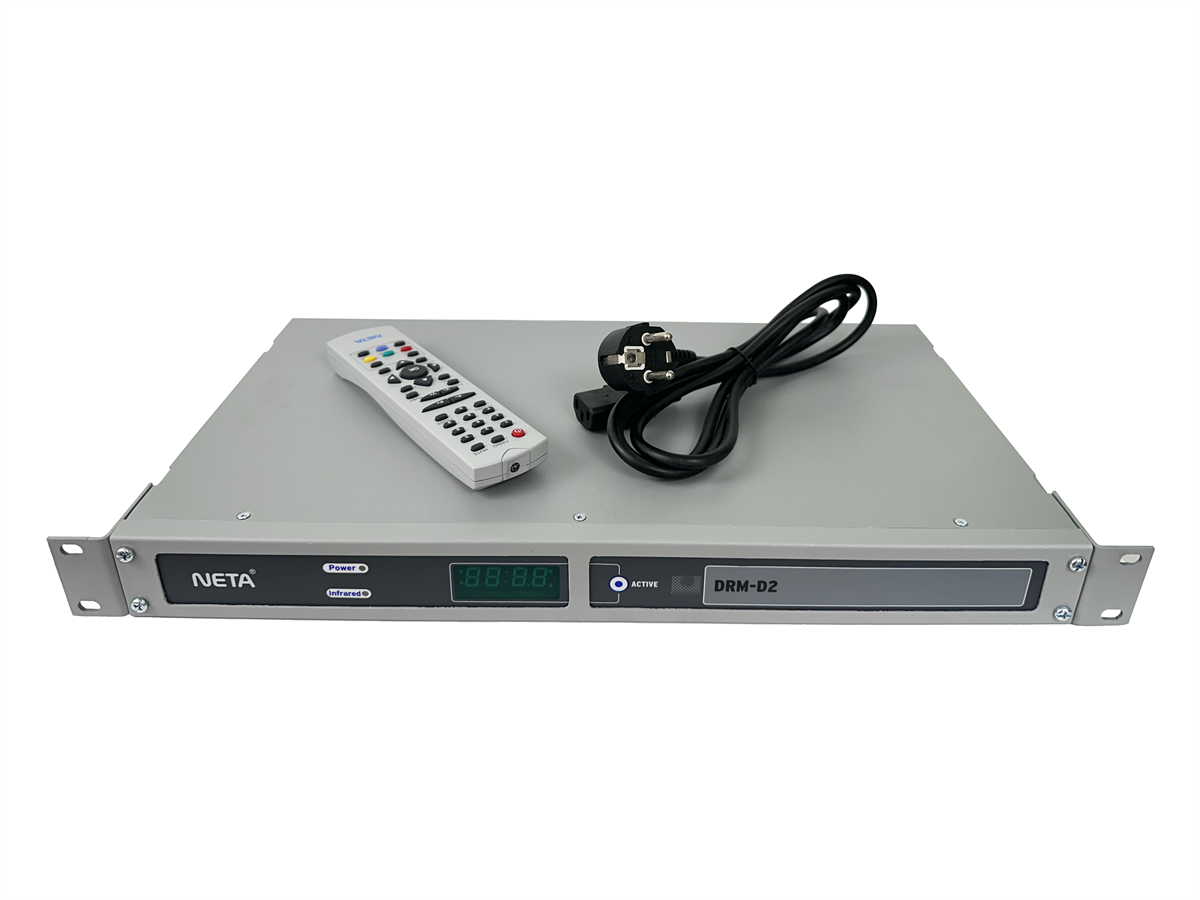 NETA 1X1 DRM D2 TEK YÖN BANT RECEİVER / Profesyonel Tip Uydu Alıcısı