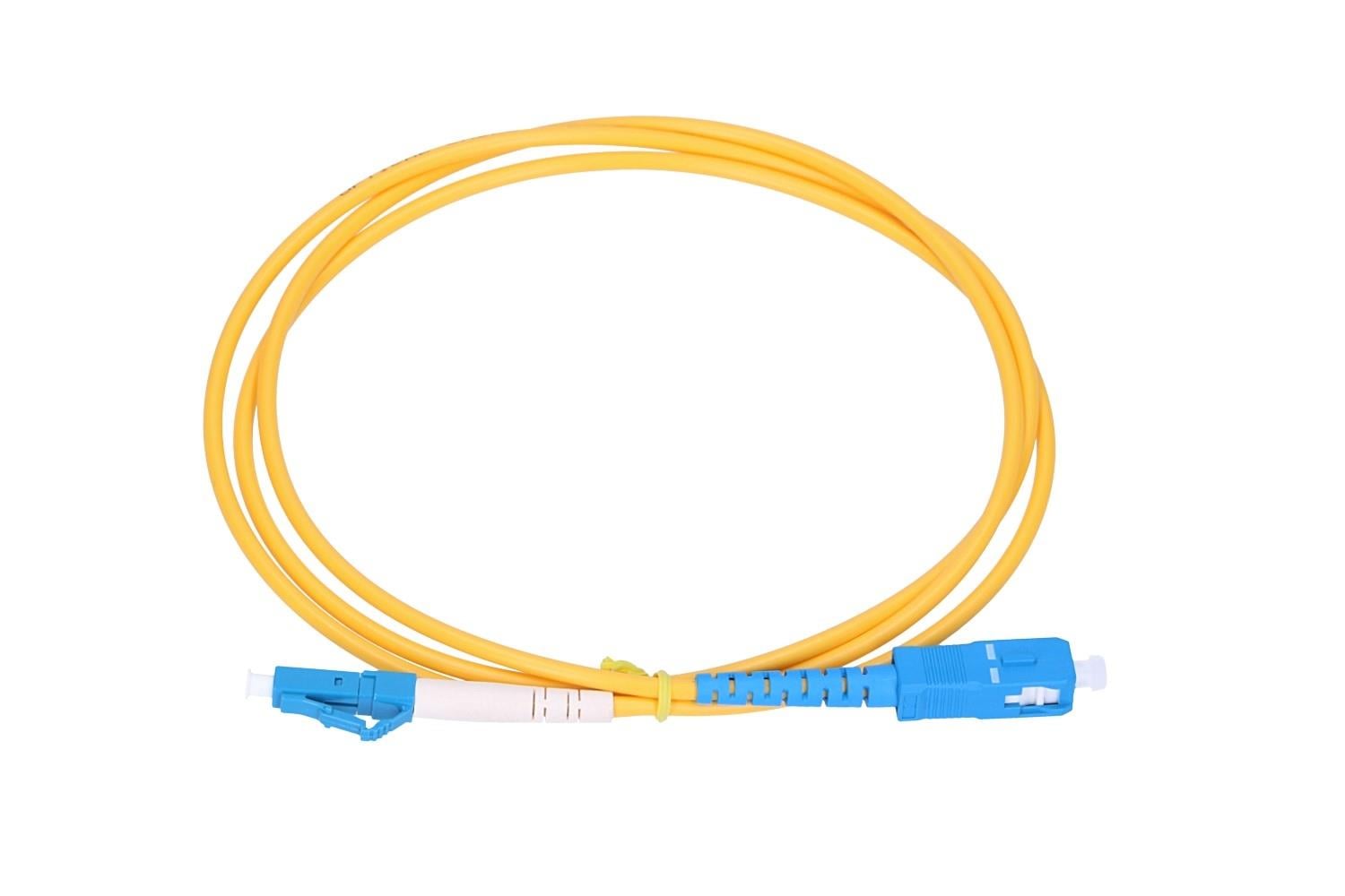 2M PATCHCORD SC/UPC LC/UPC SM 9/125 DX