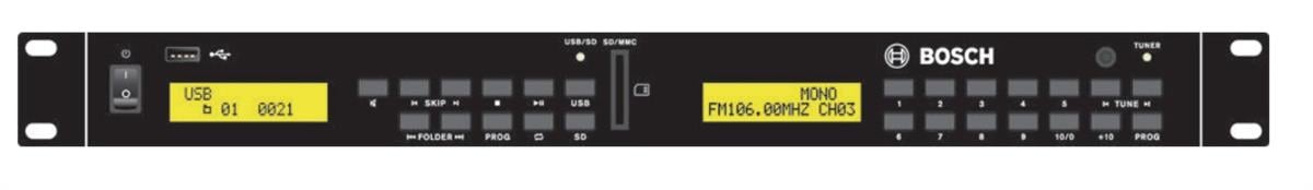 BOSCH PLE-SDT Plena Easy Line SD Radyo Arka Plan Müziği kaynağı