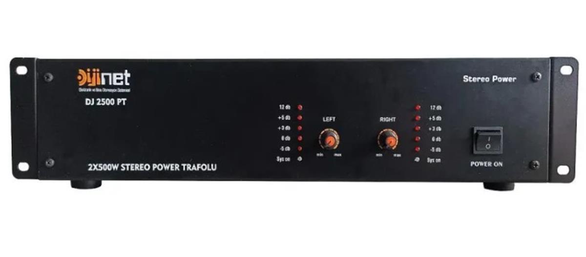 Dijinet DJ  PS 2500 2X500 WATT TRAFOLU POWER MİKSER