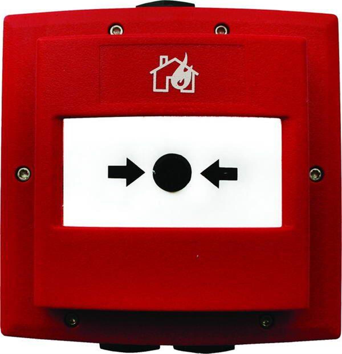 mavili ml-1710 adresli yangın alarm butonu