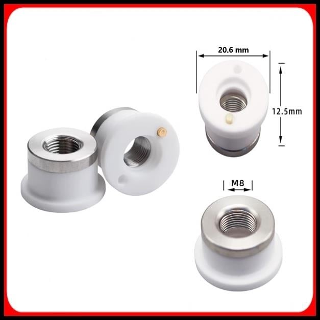 D20.6 H12.5 M8 SERAMİK