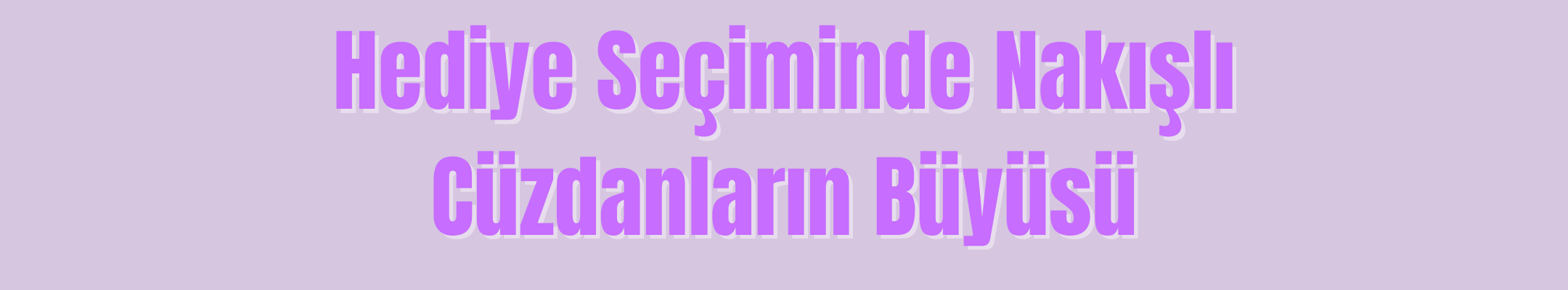 Nakışlı Cüzdanlar