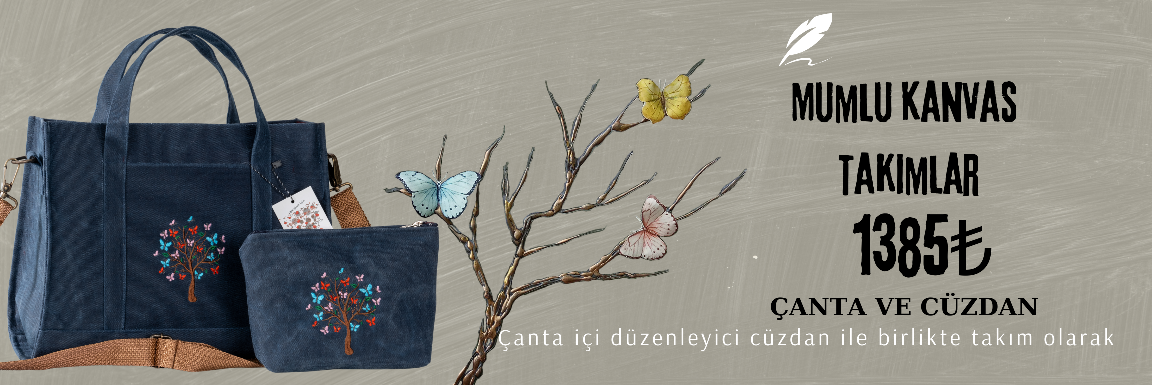 nakışlı çanta