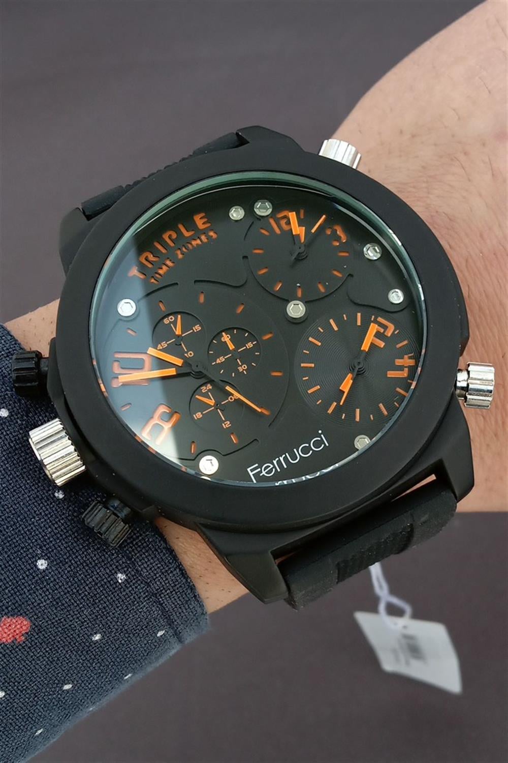 Ferrucci 8680005013704 FC.SU-16181 Dual Erkek Kol Saati