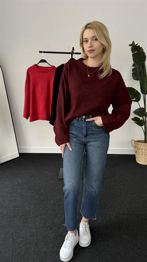 Basic Yumoş Kazak Bordo 