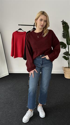 Basic Yumoş Kazak Bordo 