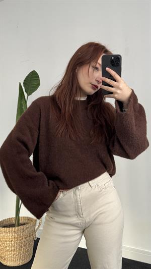 Basic Yumoş Kazak Kahverengi